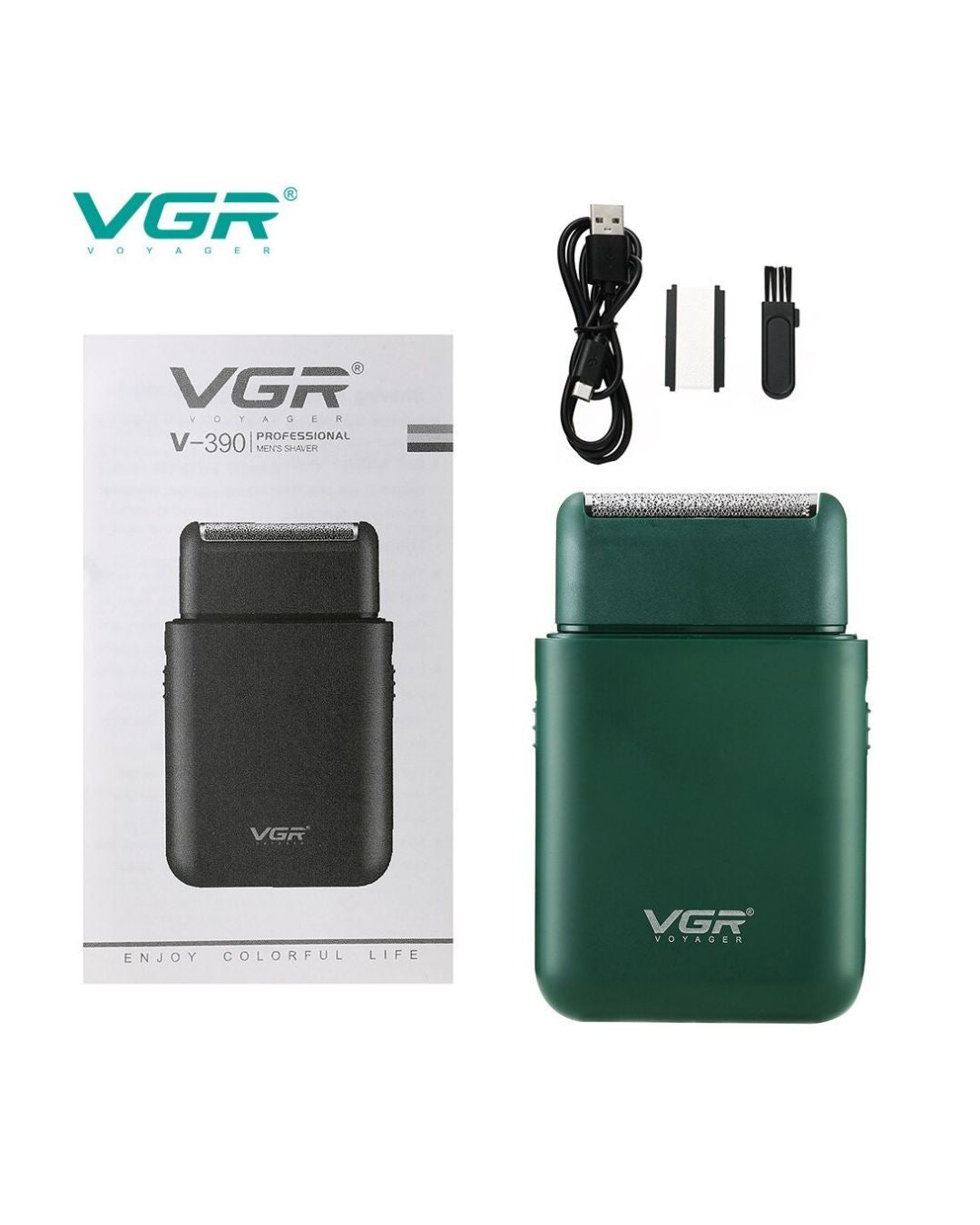 VGR Compact Portable Electric Shaver Machine For Men