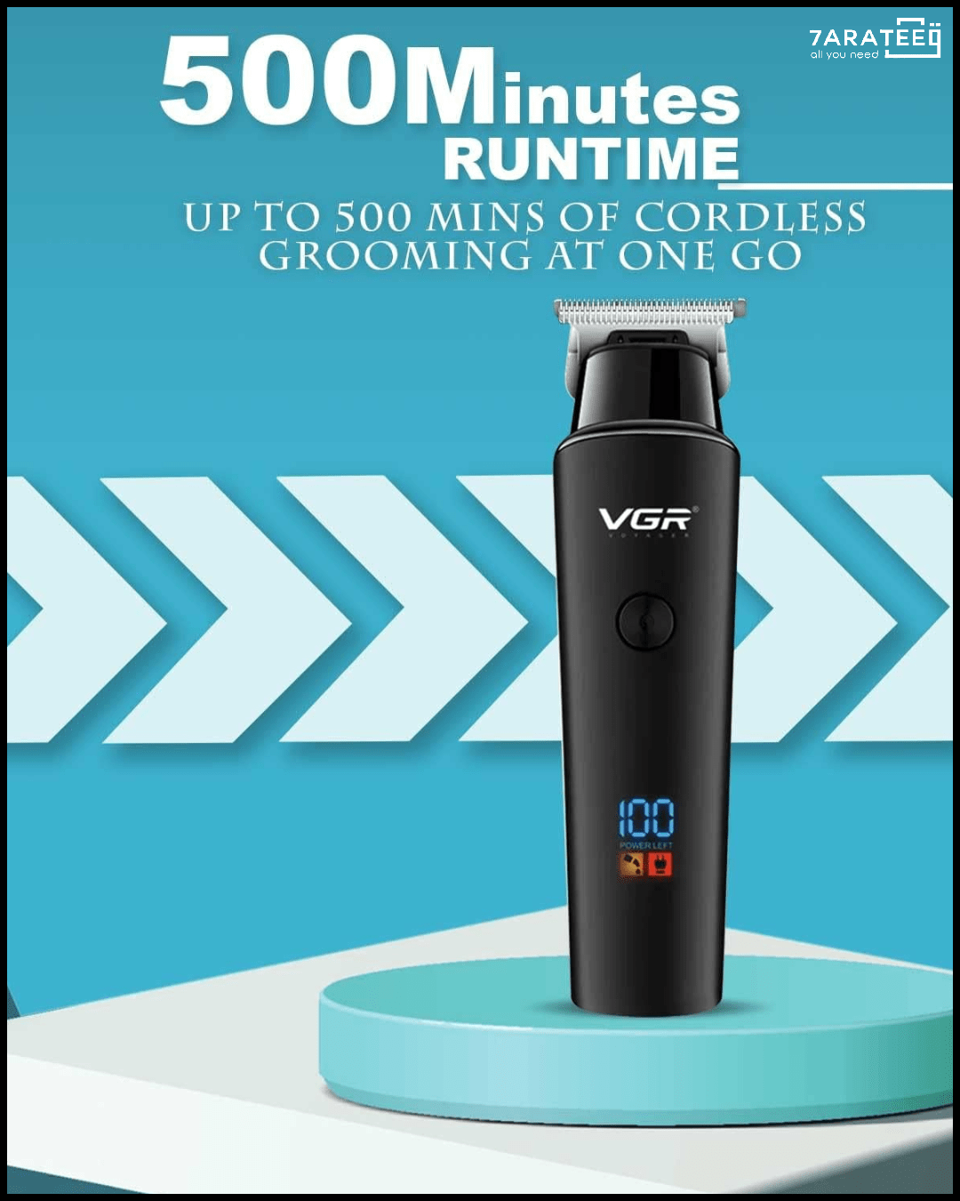 VGR Compact Portable Electric Shaver Machine