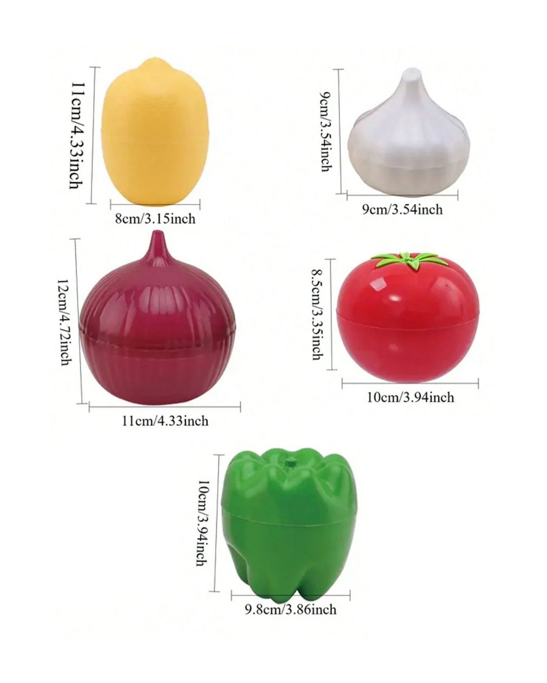 Vegetables Shaped Preservation Box