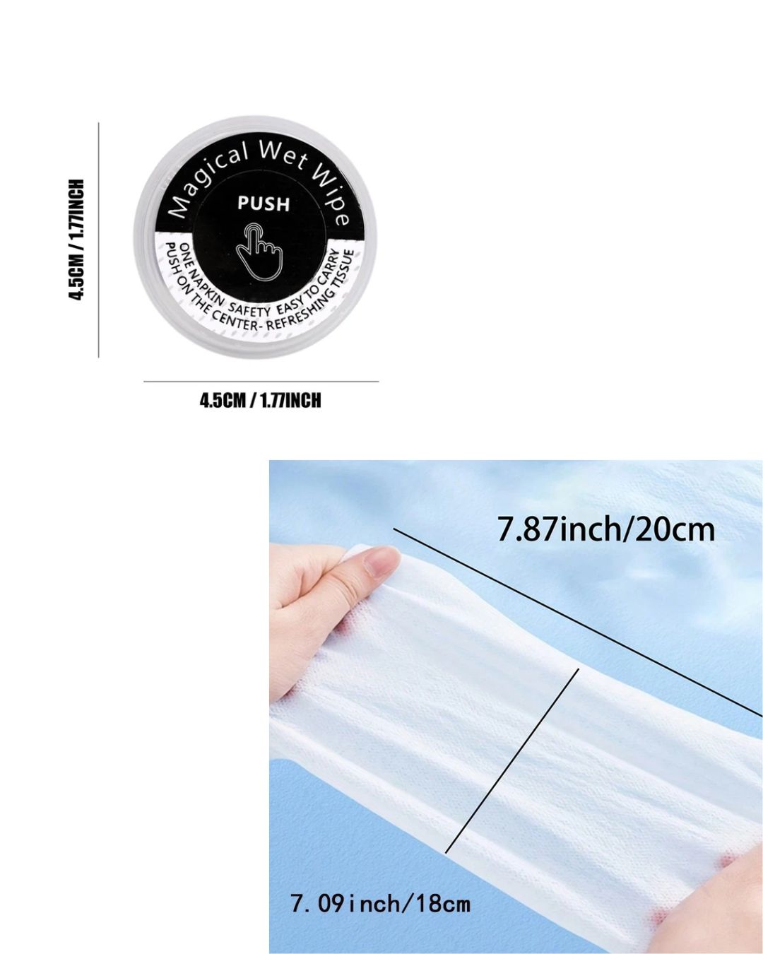Magical Pop-Up Wet Wipes