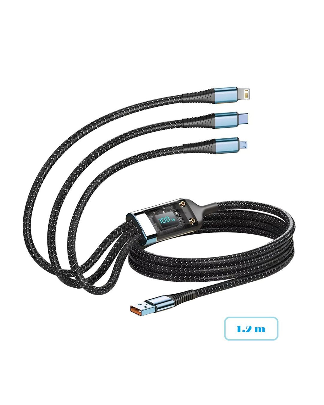 3 In 1 Fast Charging Cable