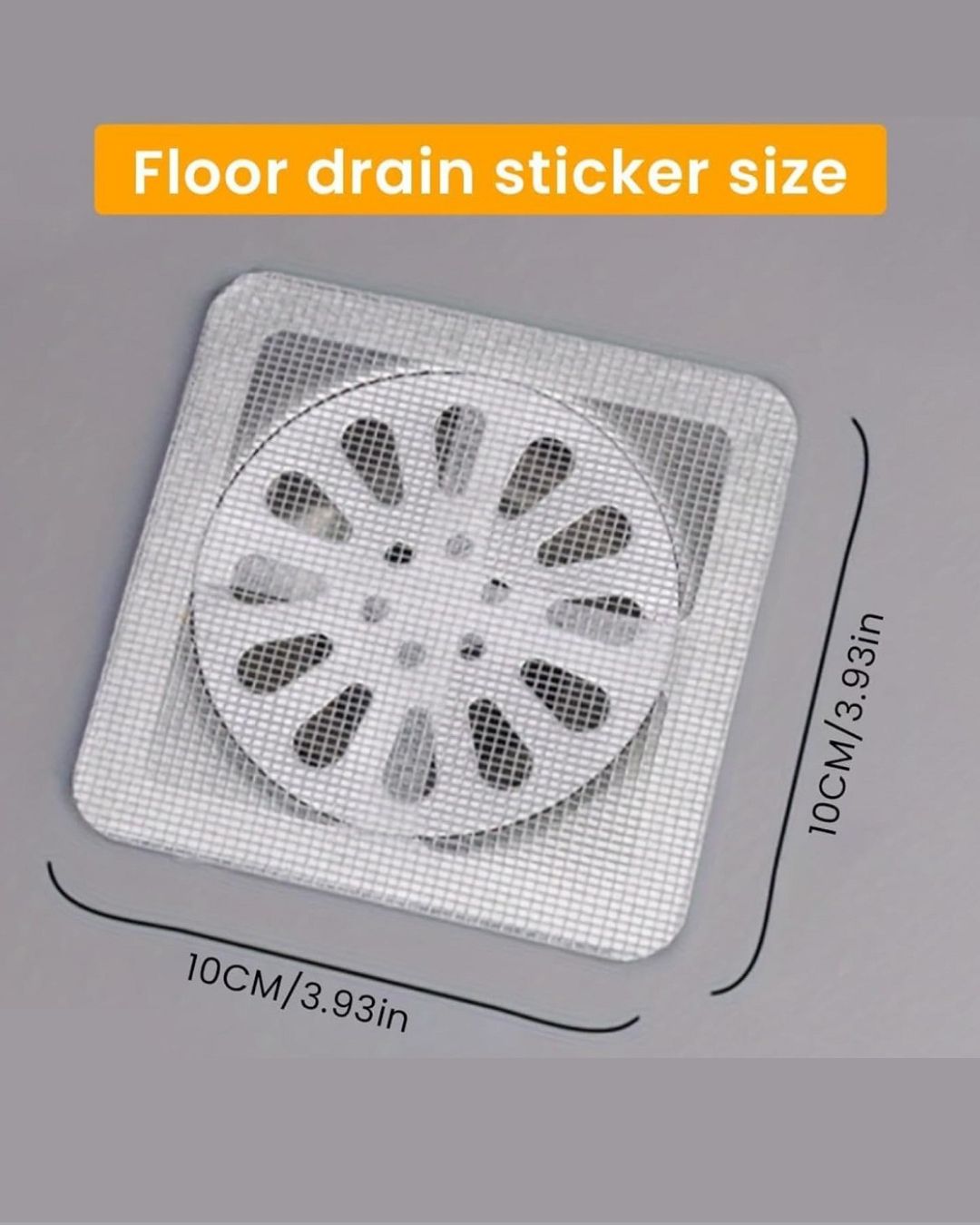 Drainer Mesh Net Sticker