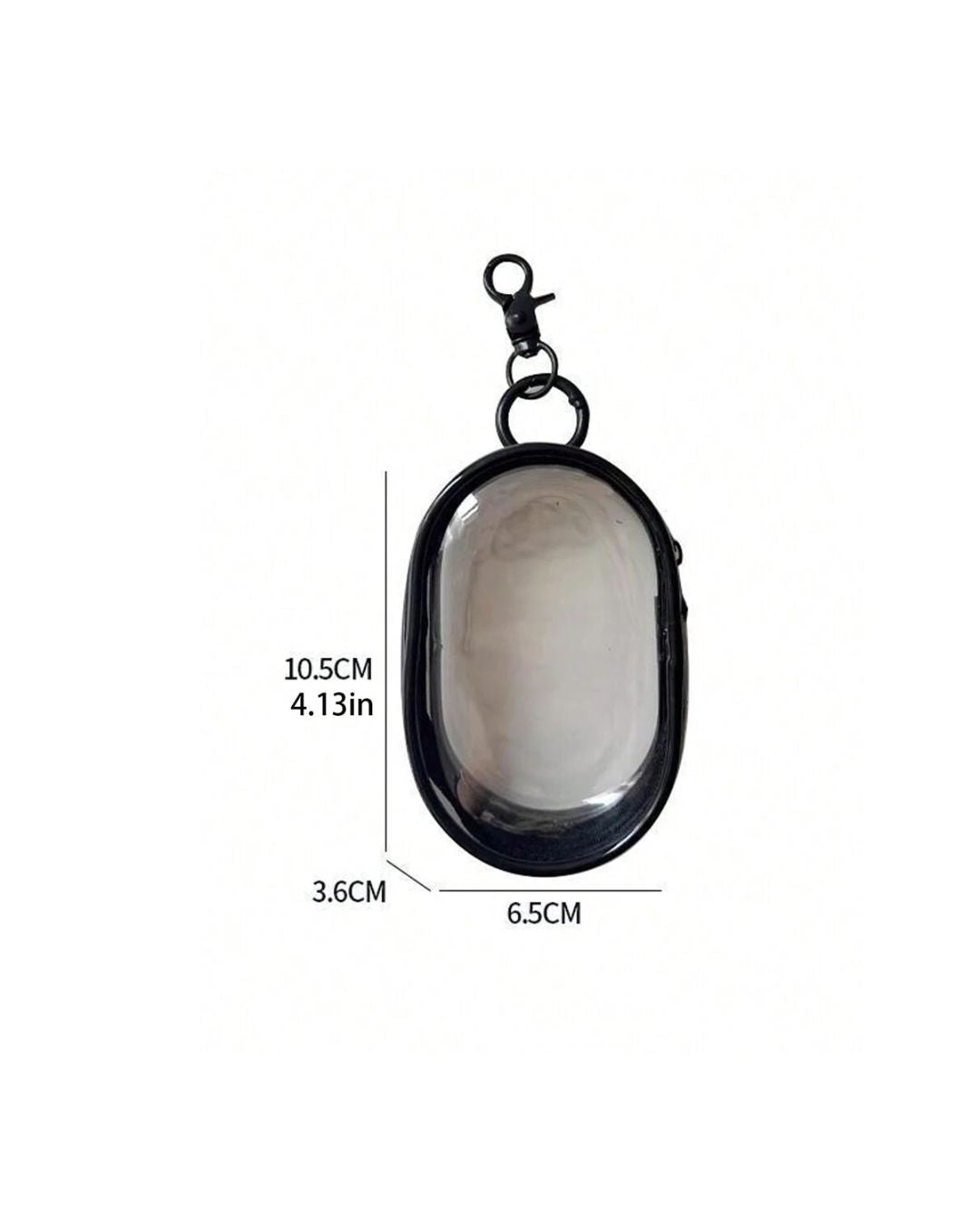 Portable Mini Clear Zipper Storage Pouch