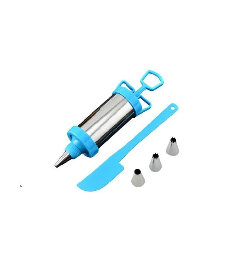 Stainless Steel Cake Decorating Syringe Set