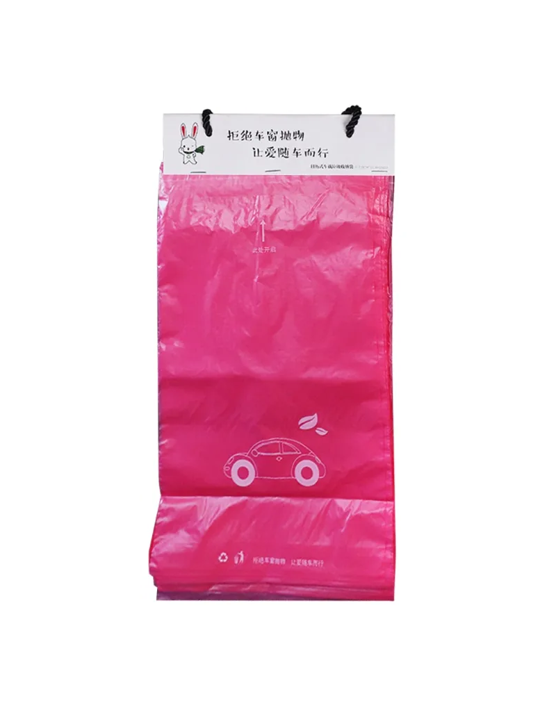 Disposable and Biodegradable Car Trash Bag