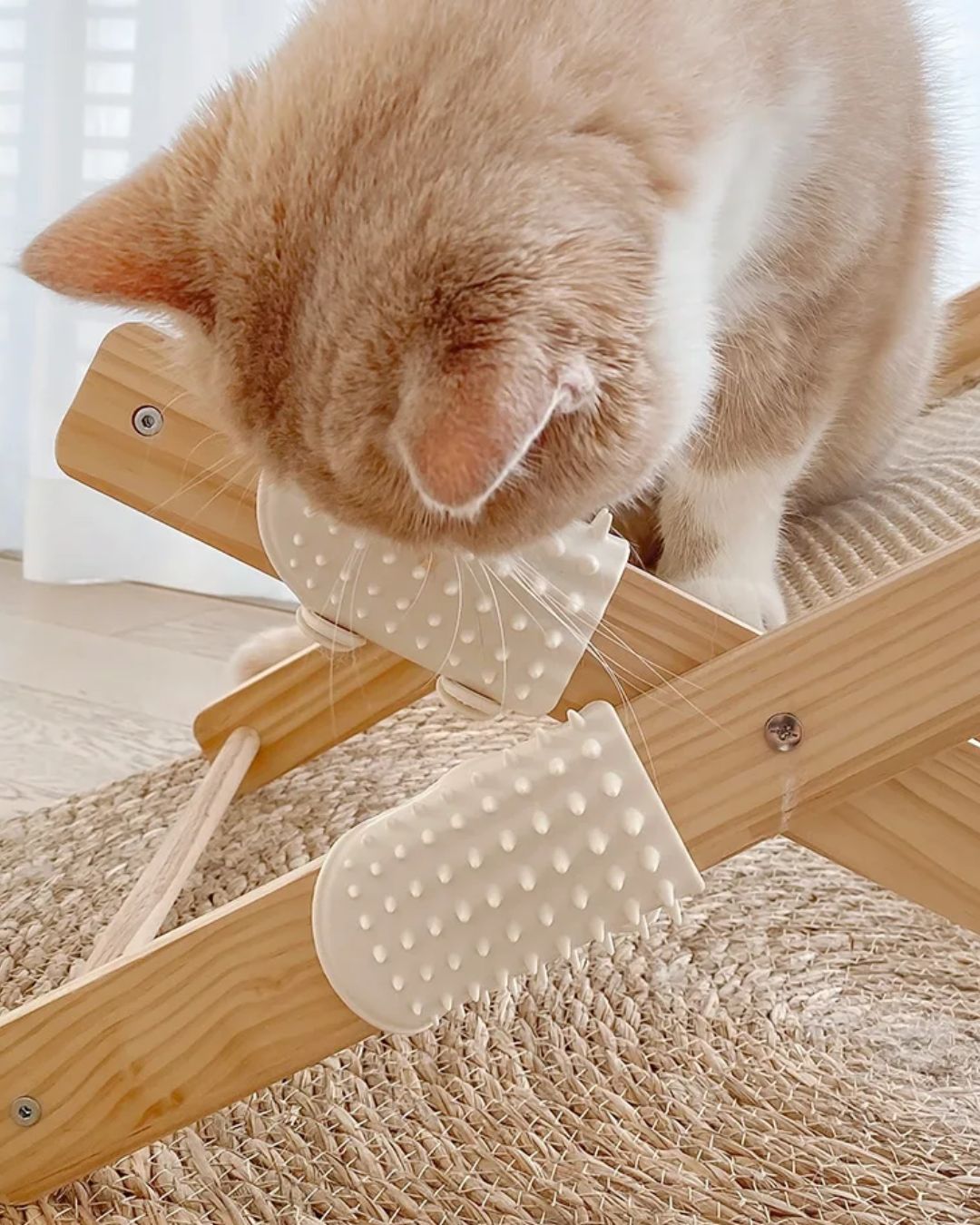 Silicone Cat Scratching Massage Tool