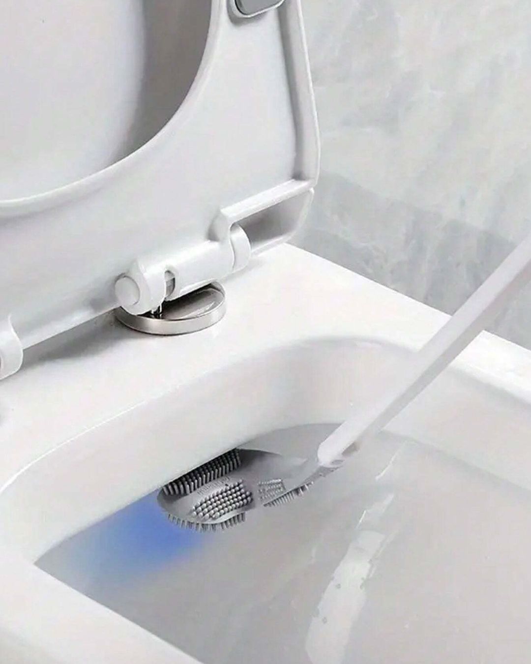 Golf Silicone Head Toilet Cleaning Brush