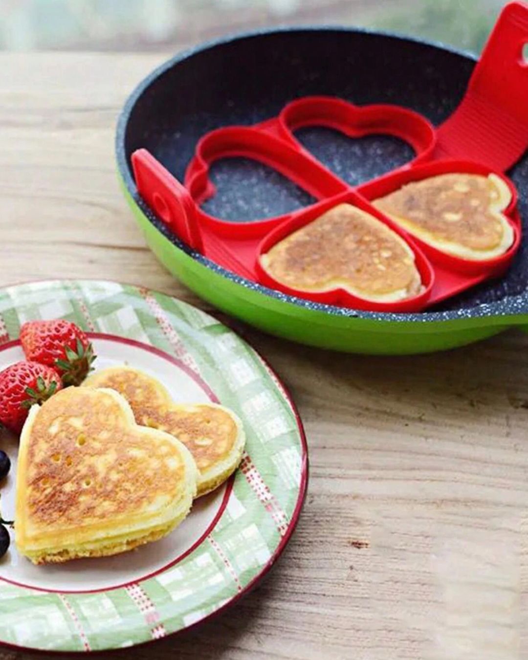 4-Grid Pancake Silicone Mold
