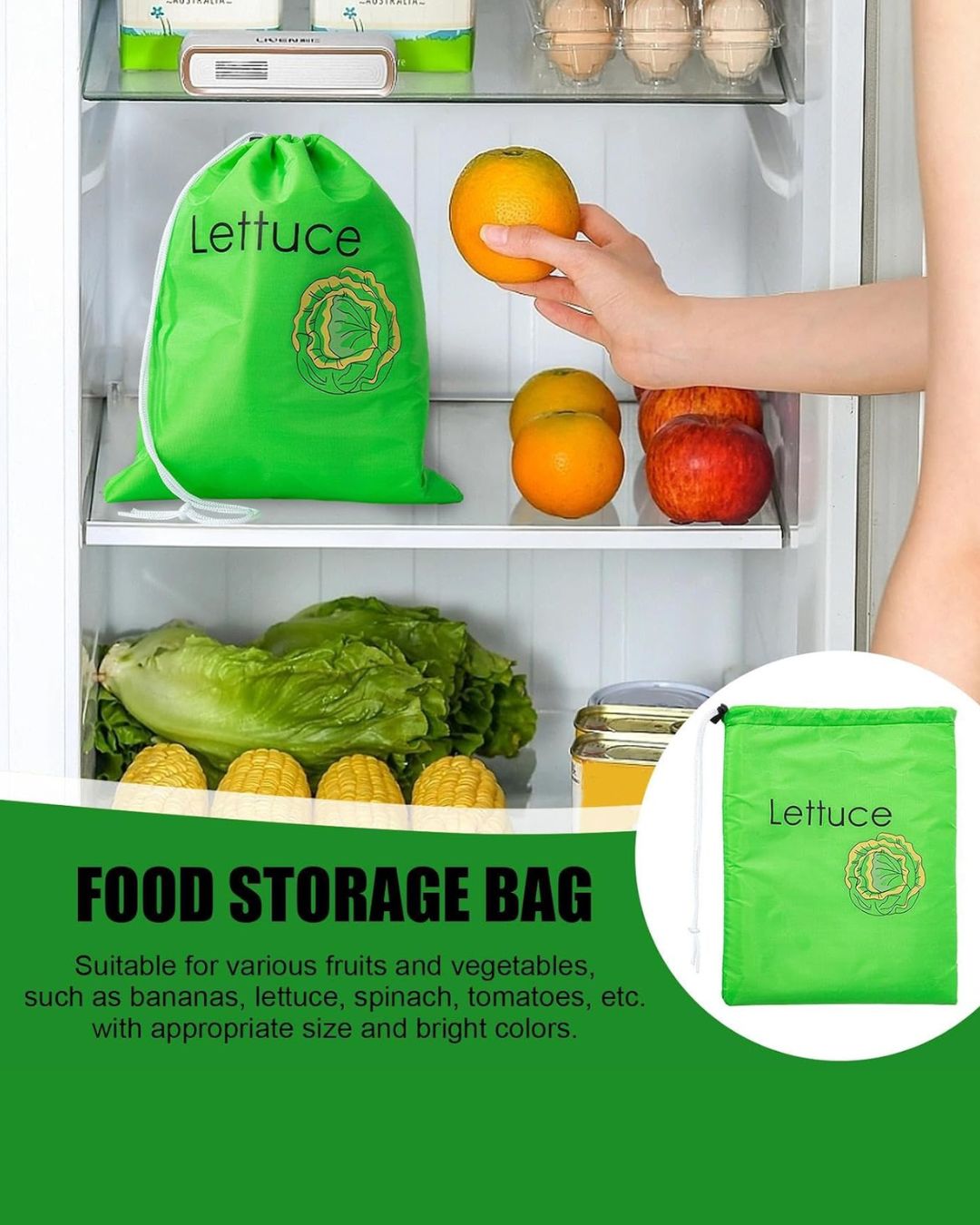 Vegetable and Fruit Storage Bag