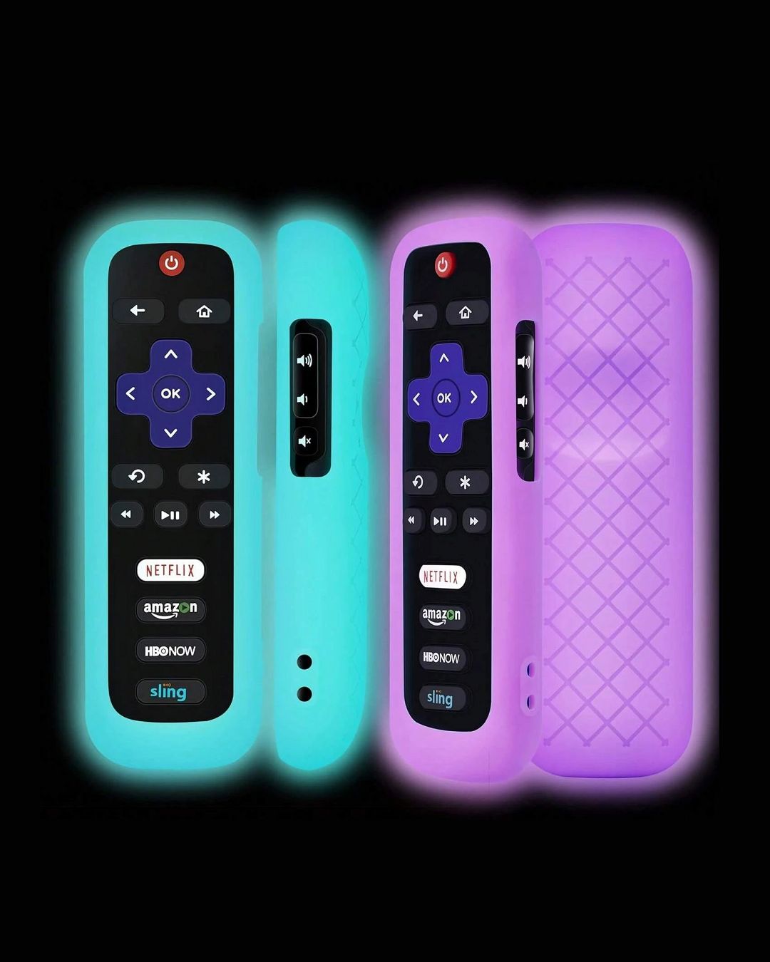 Glow In The Dark Remote Control Cover