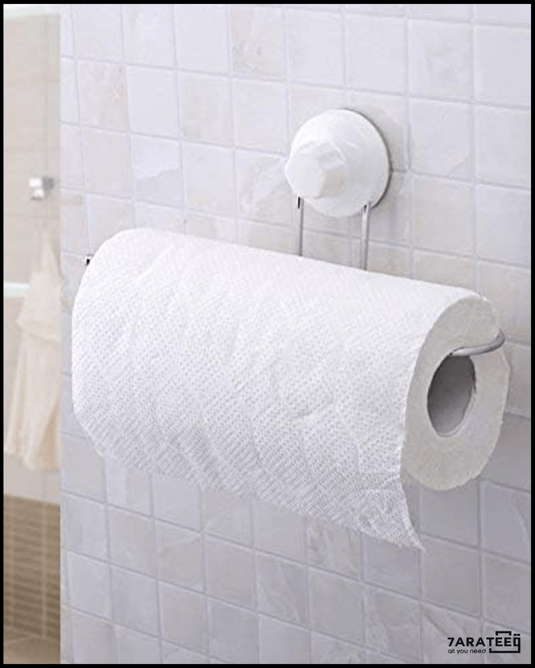 Suction Cup Paper Roll Holder