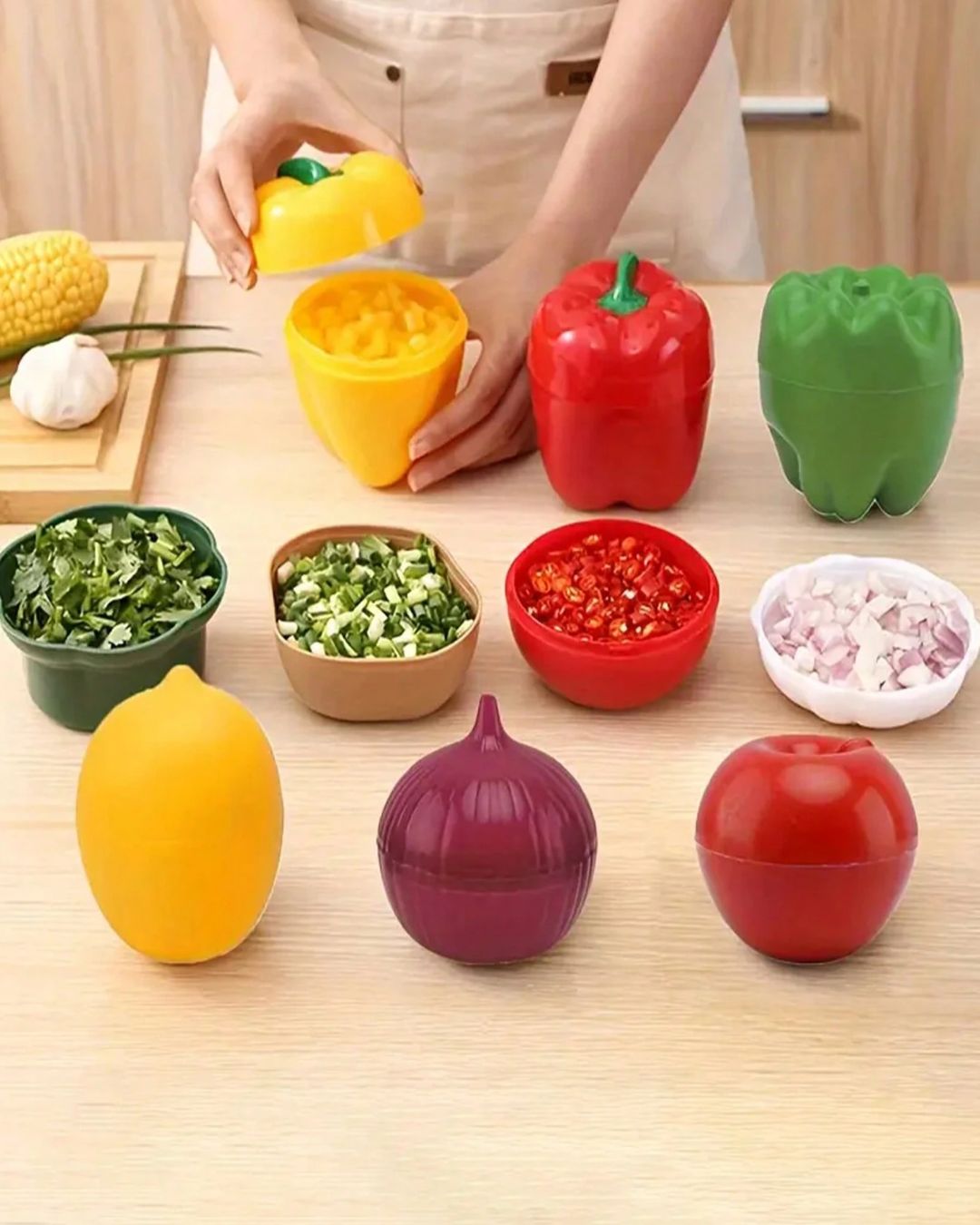 Vegetables Shaped Preservation Box