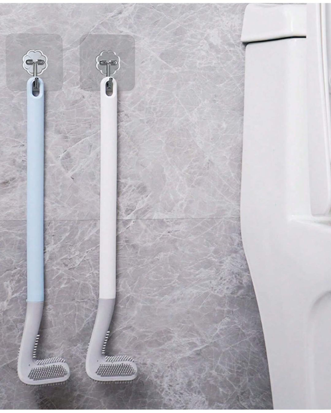 Golf Silicone Head Toilet Cleaning Brush