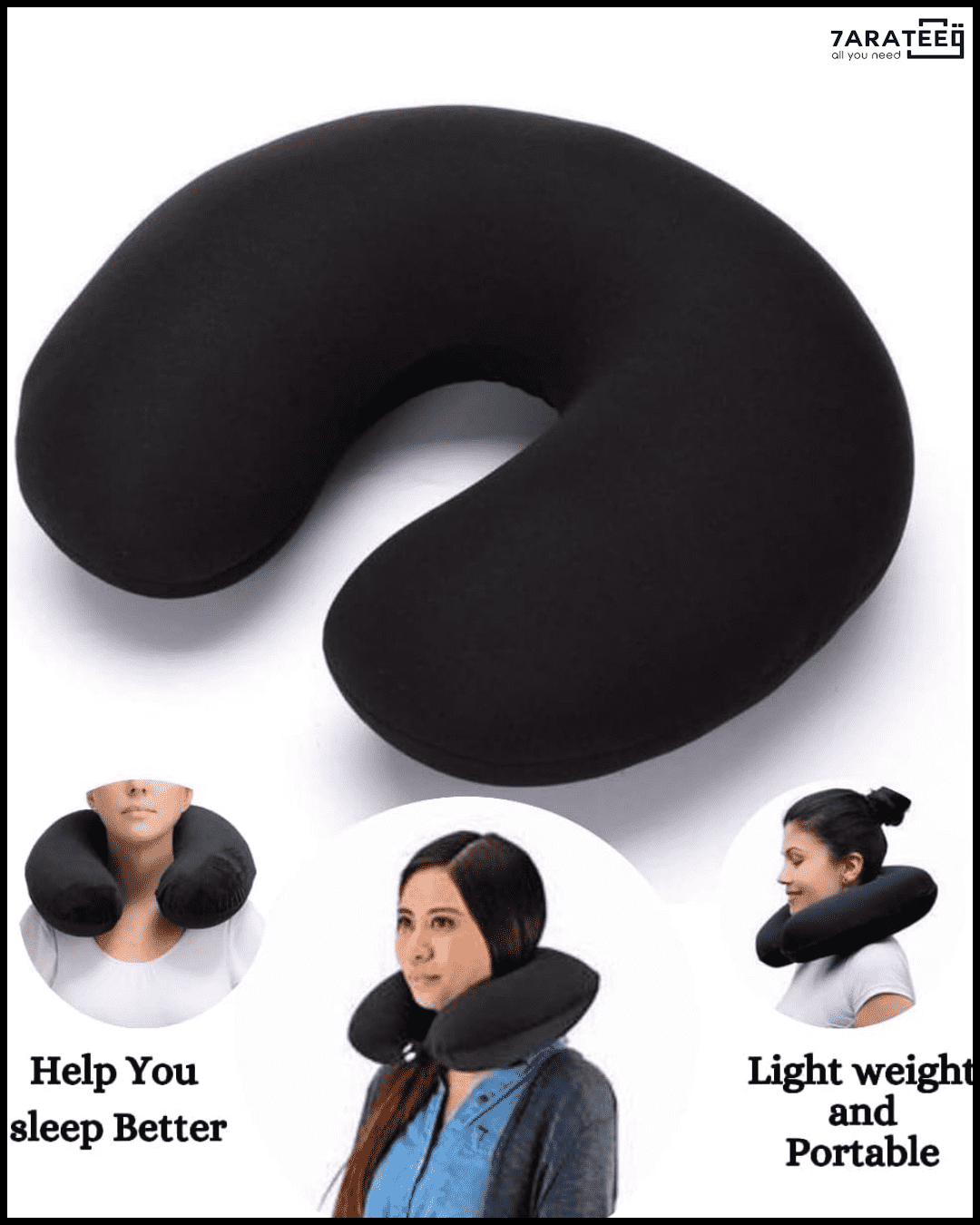 Inflatable Travel Pillow