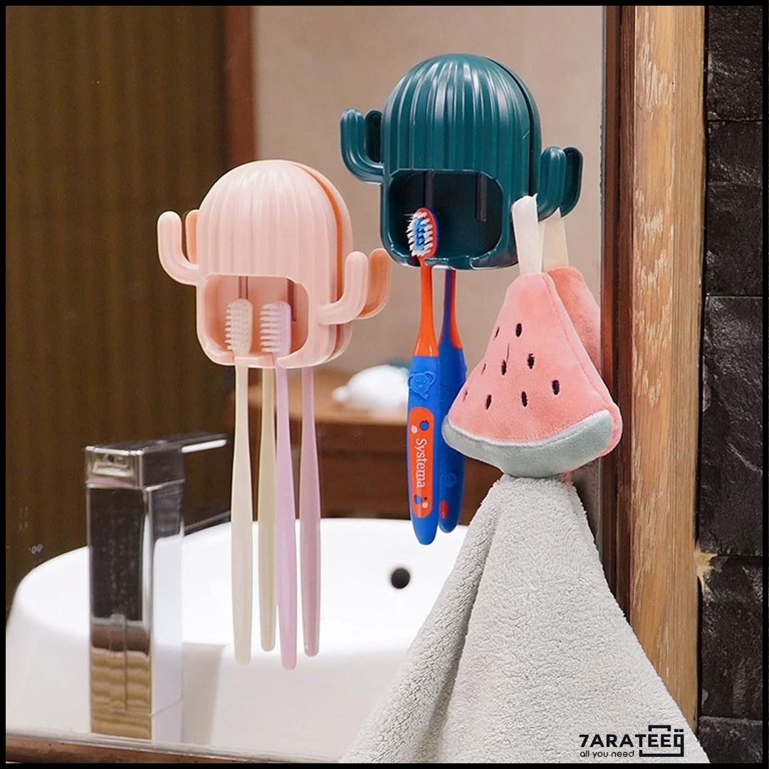 Cactus Shape Toothbrush Holder