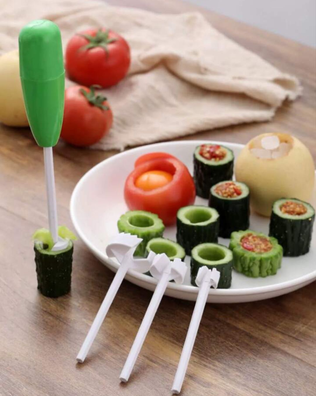Vegidrill Corer for Stuffed Vegetables