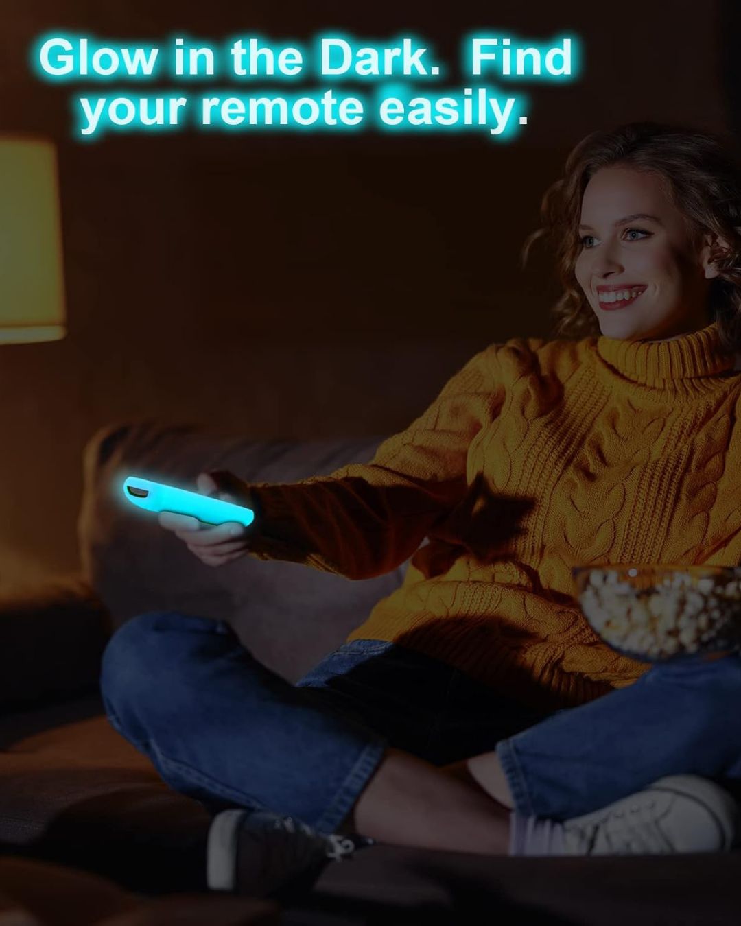 Glow In The Dark Remote Control Cover