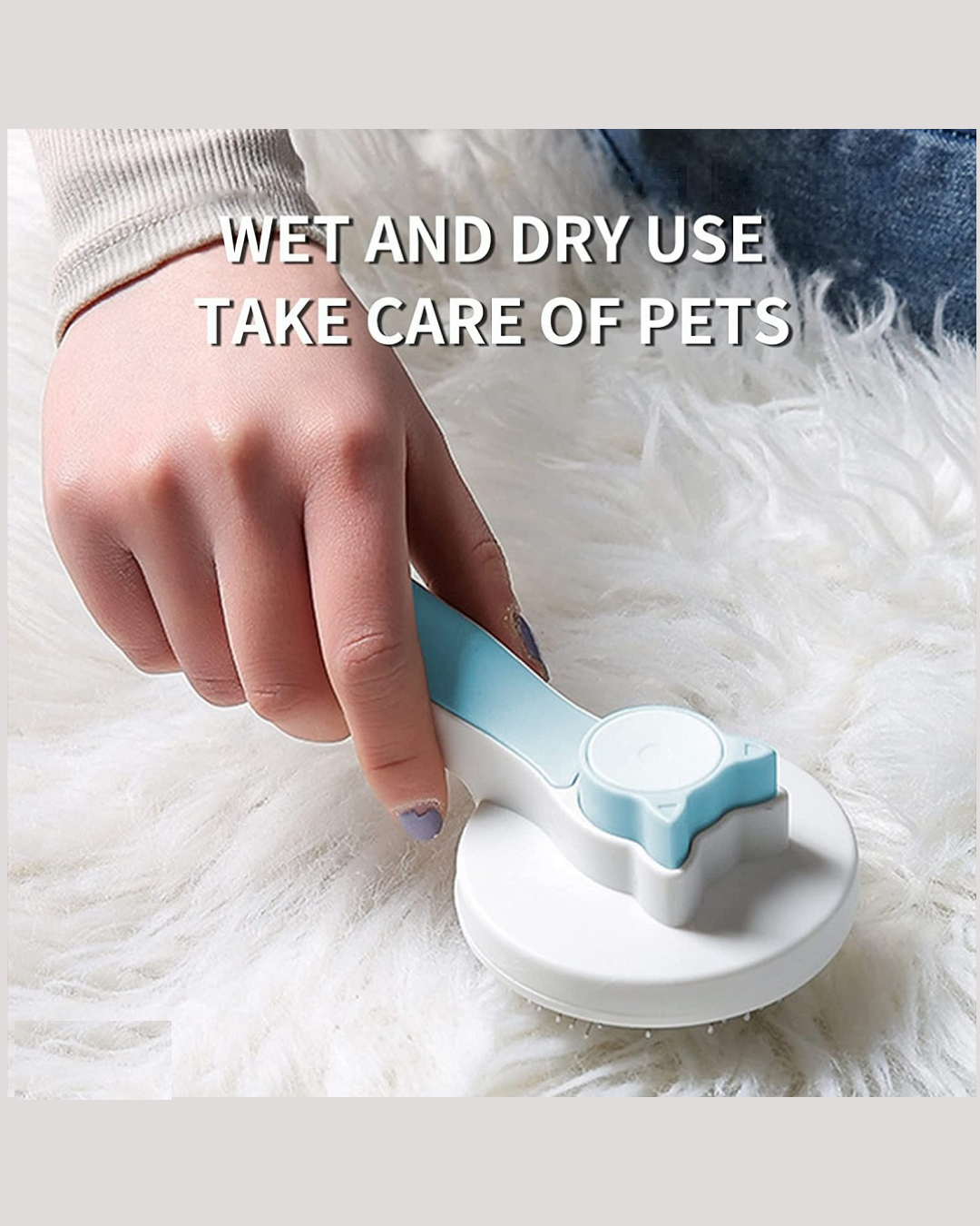 Pet Hair and Grooming Brush