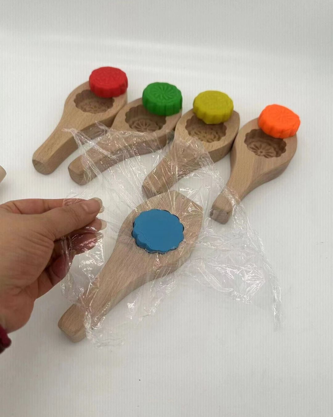 Wooden Cookie/Maamoul Mold
