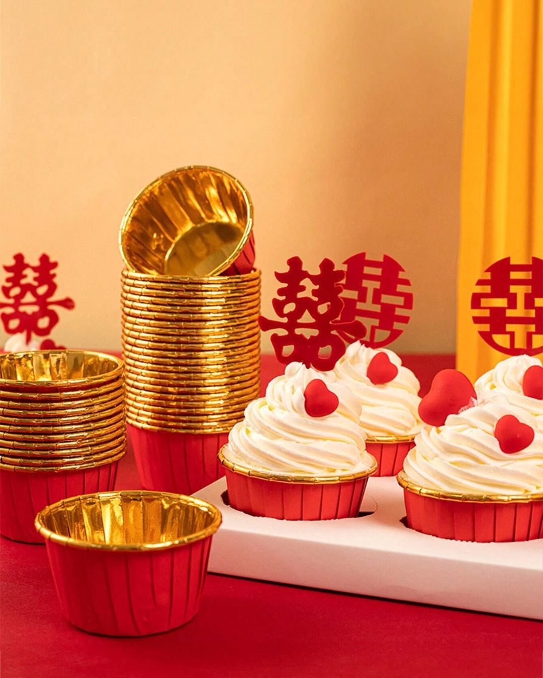 Round Aluminum Foil Baking Paper Cups