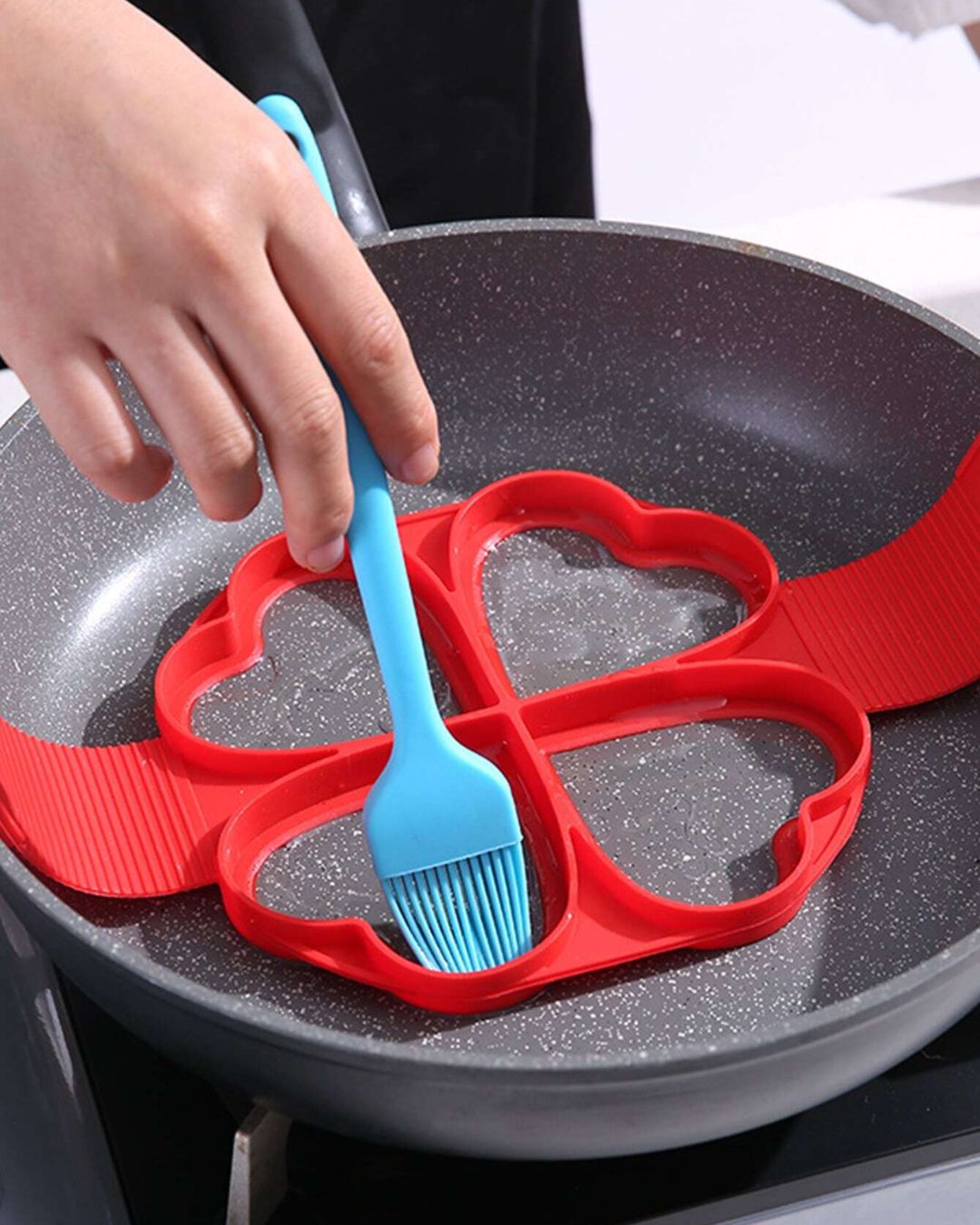 4-Grid Pancake Silicone Mold