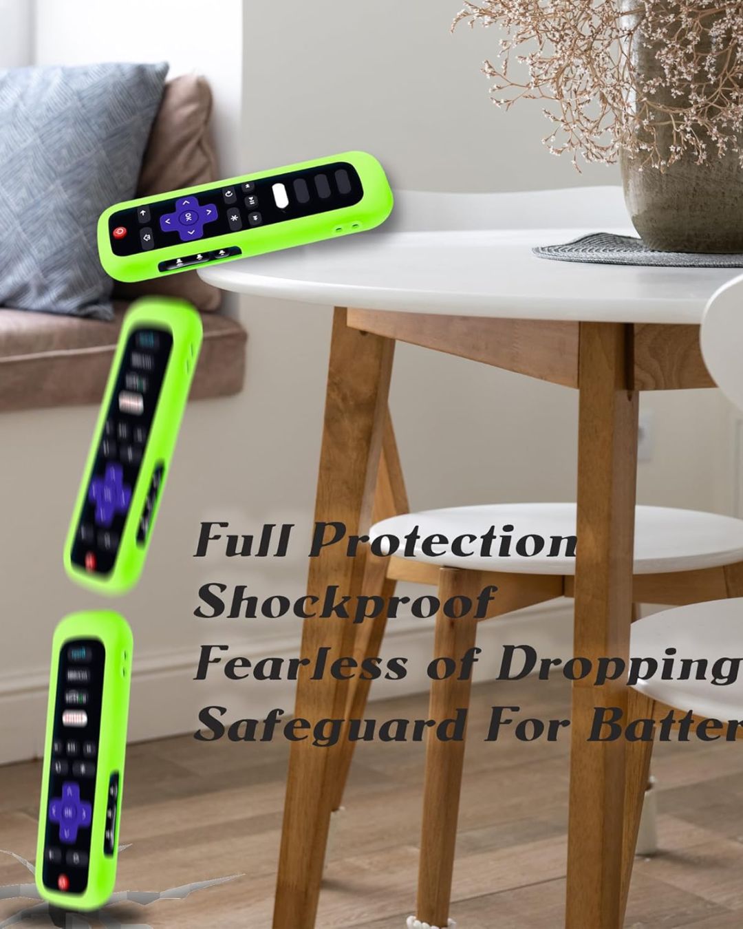 Glow In The Dark Remote Control Cover