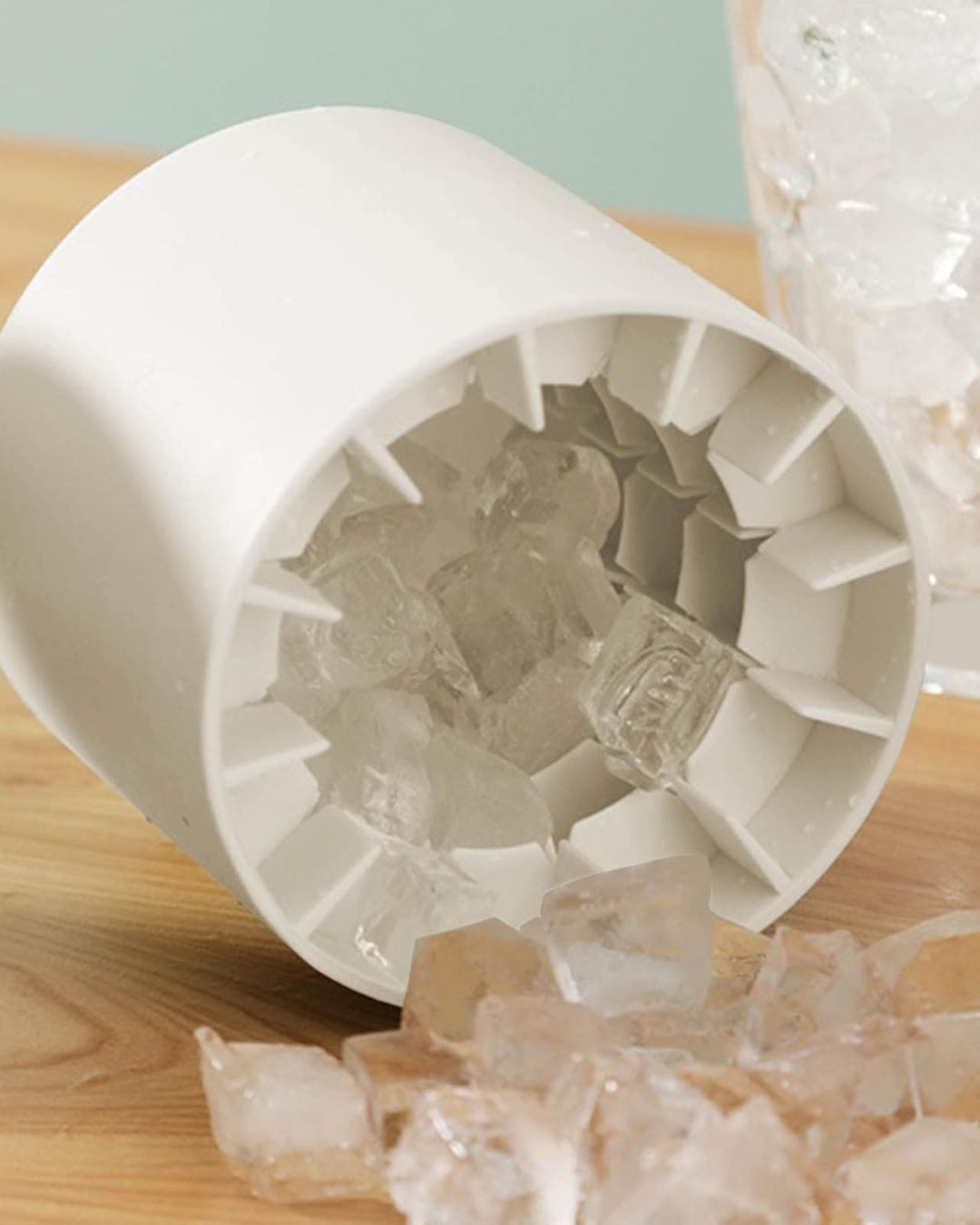 3D Silicone Cylindrical Ice Cube Maker