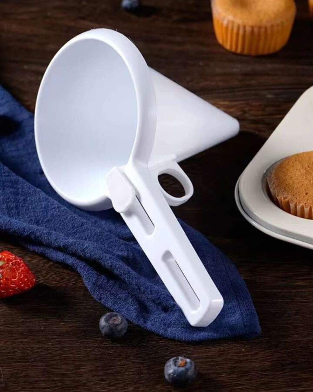 Hand-Held Batter Funnel Dispenser