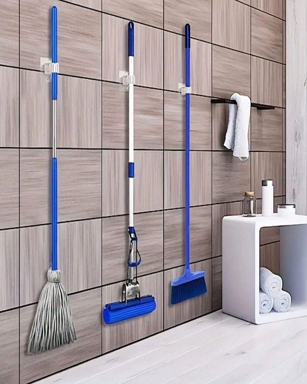 Wall Mounted Mop Clip