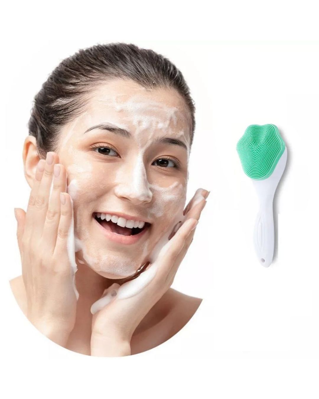 Claw Shape Silicone Face Exfoliating Brush