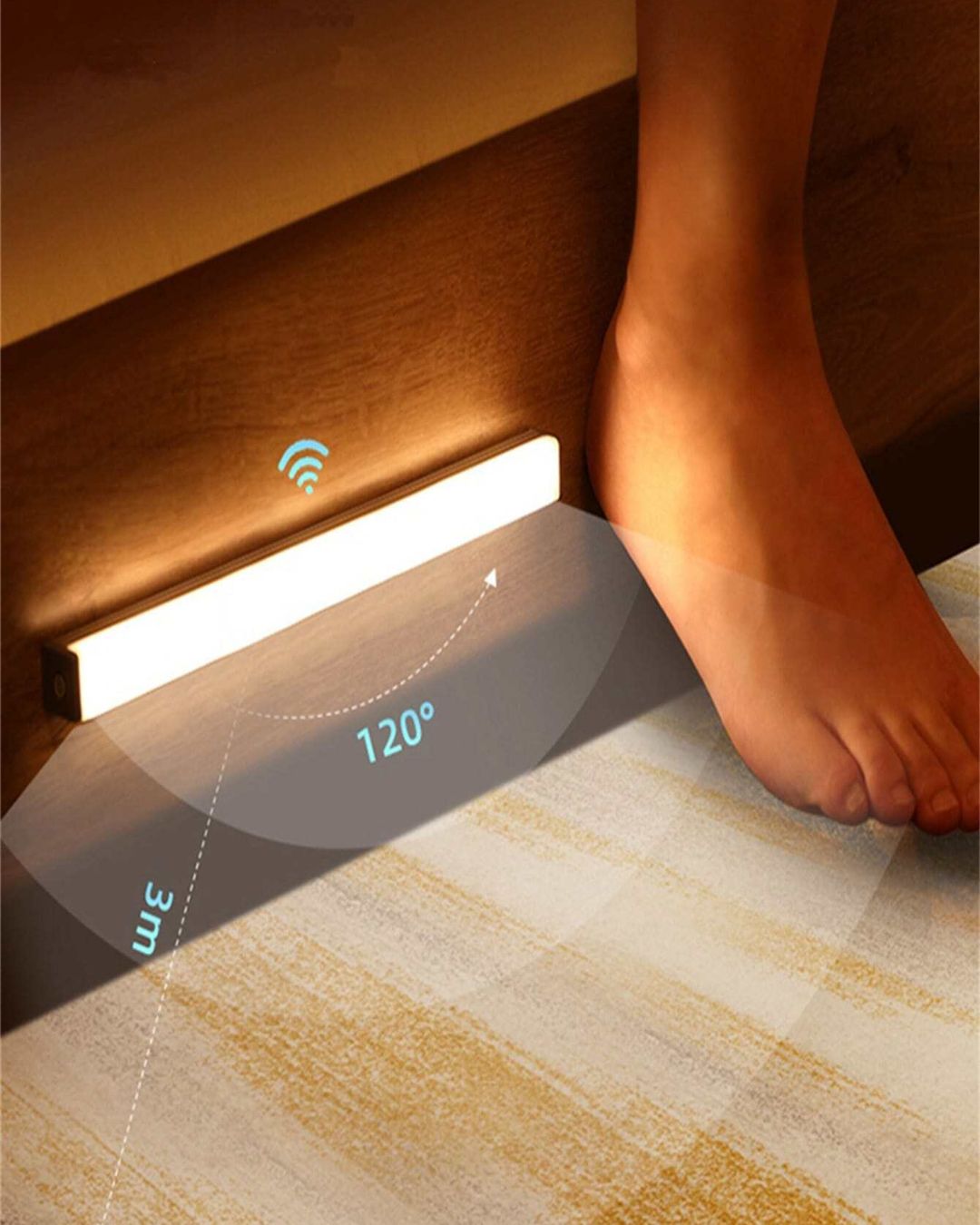 LED Smart Human Motion Sensor Long Strip