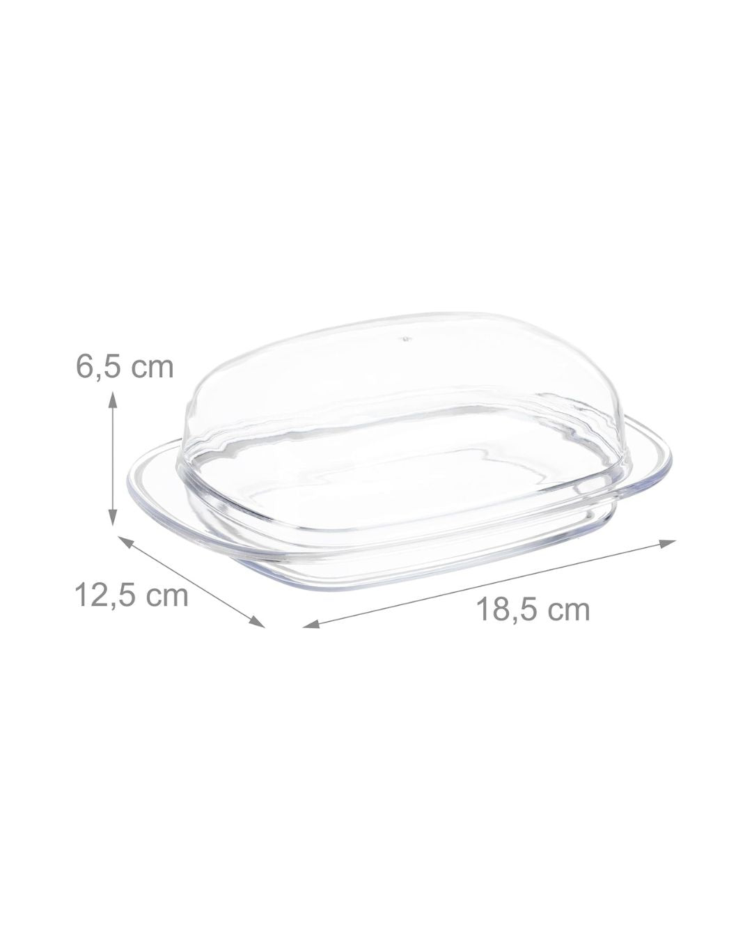 Transparent Butter Dish