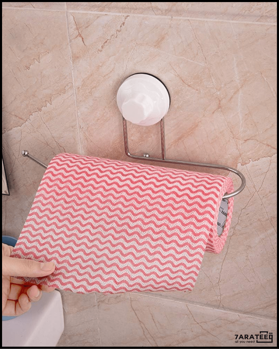 Suction Cup Paper Roll Holder