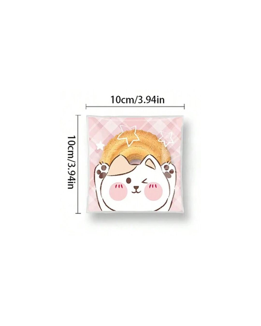Self Adhesive Animal Cookie Bags