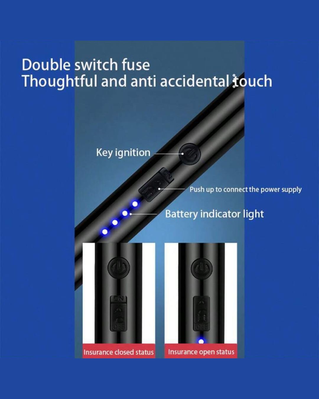 Rechargeable Electric Arc Lighter