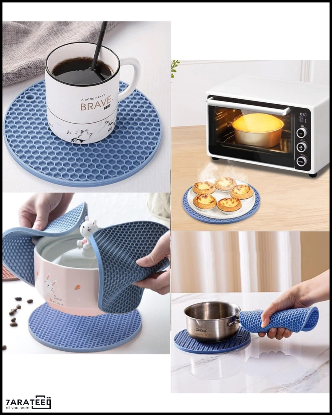 Stainless Steel Kitchen Gripper Set