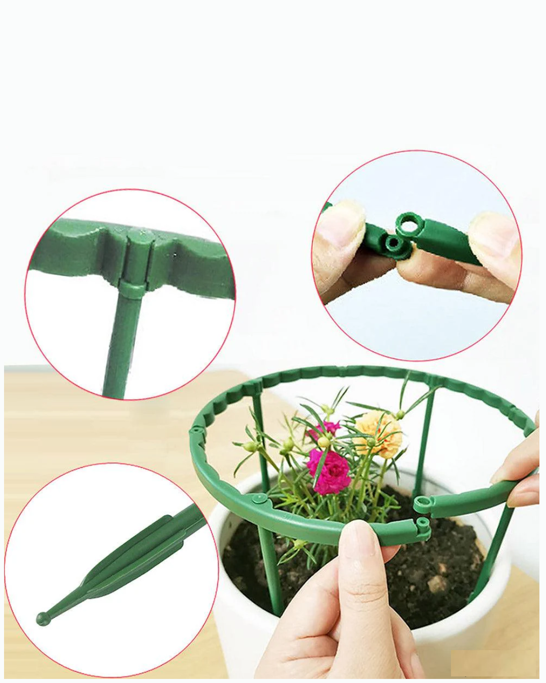 Circular Plastic Plants Bracket