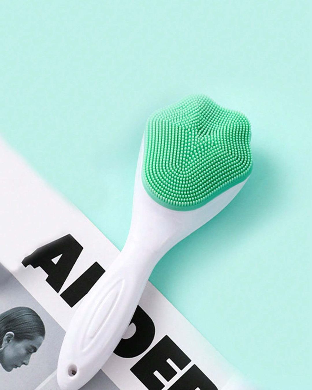 Claw Shape Silicone Face Exfoliating Brush