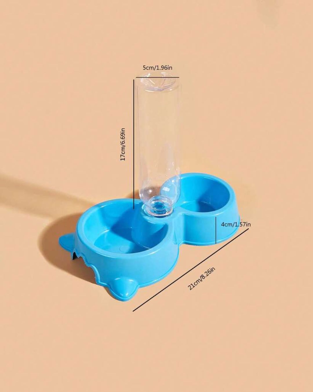 Pet Bowl With Drinking Bottle