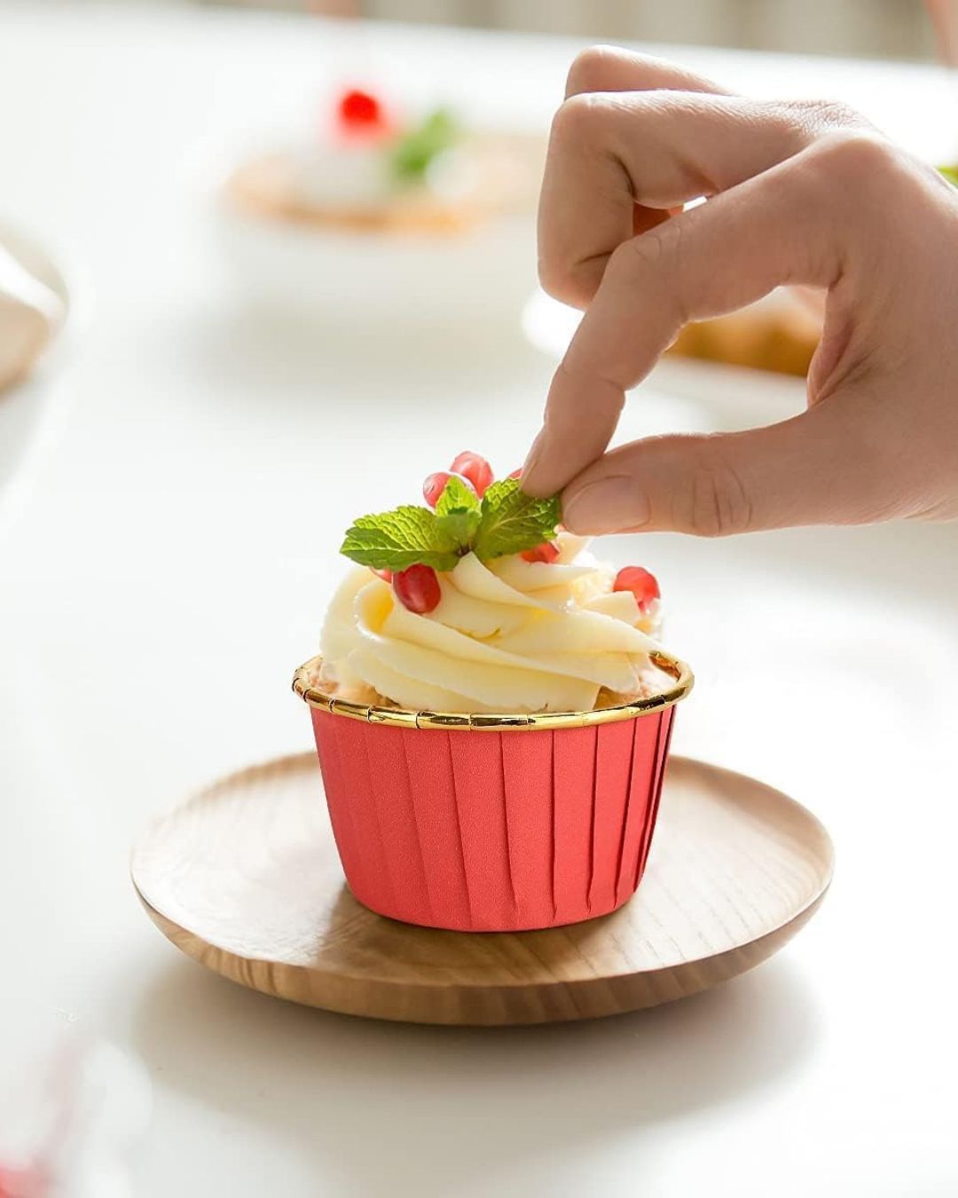 Round Aluminum Foil Baking Paper Cups