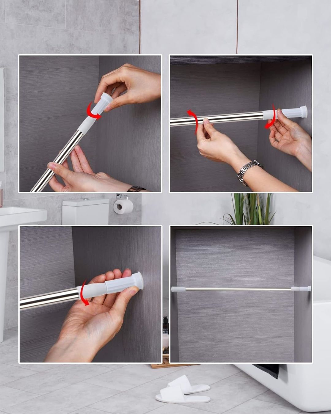 Curtain Rod Rail