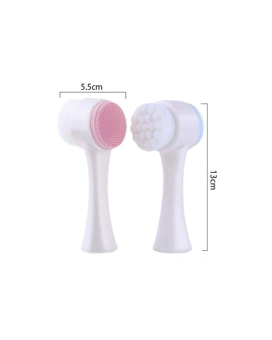 Two-Tone Soft Silicone Dog Paw Cleaning Brush
