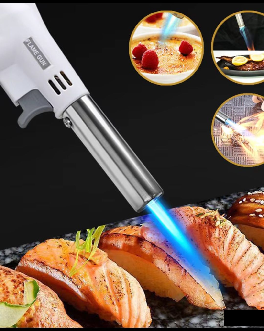Butane Burner Flame Gun