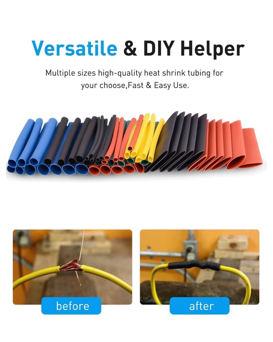 Pe Insulating Heat Shrinkable Tube Classification Kit