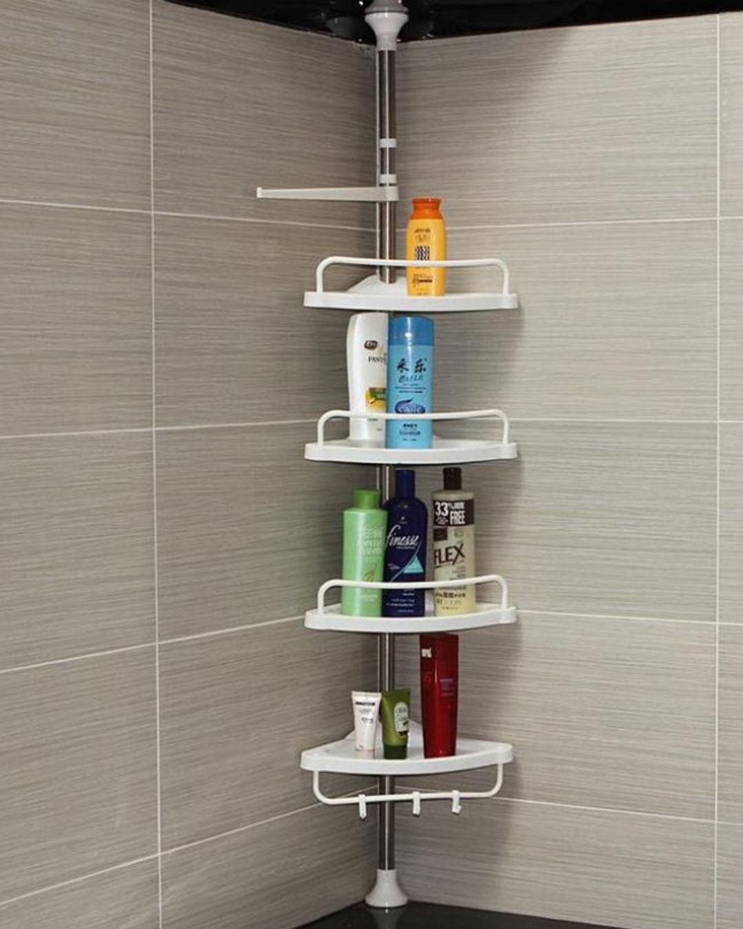 4 Layer Adjustable Shelf Corner Rack