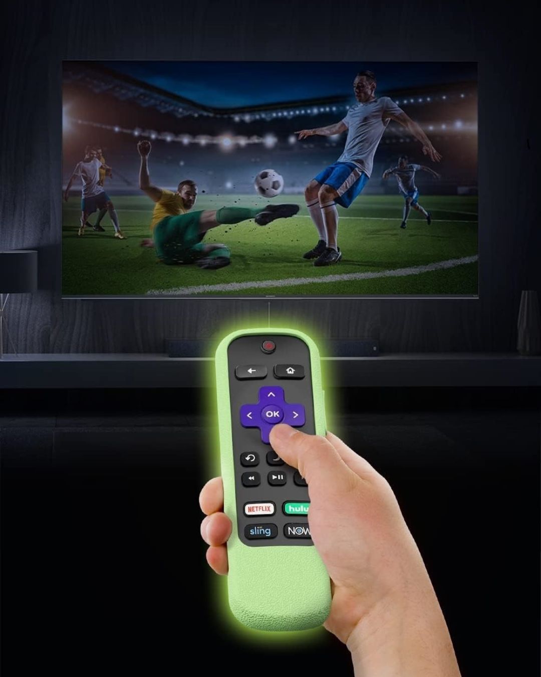 Glow In The Dark Remote Control Cover