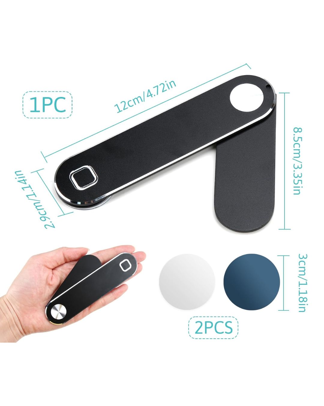 Magnetic Laptop Phone Holder