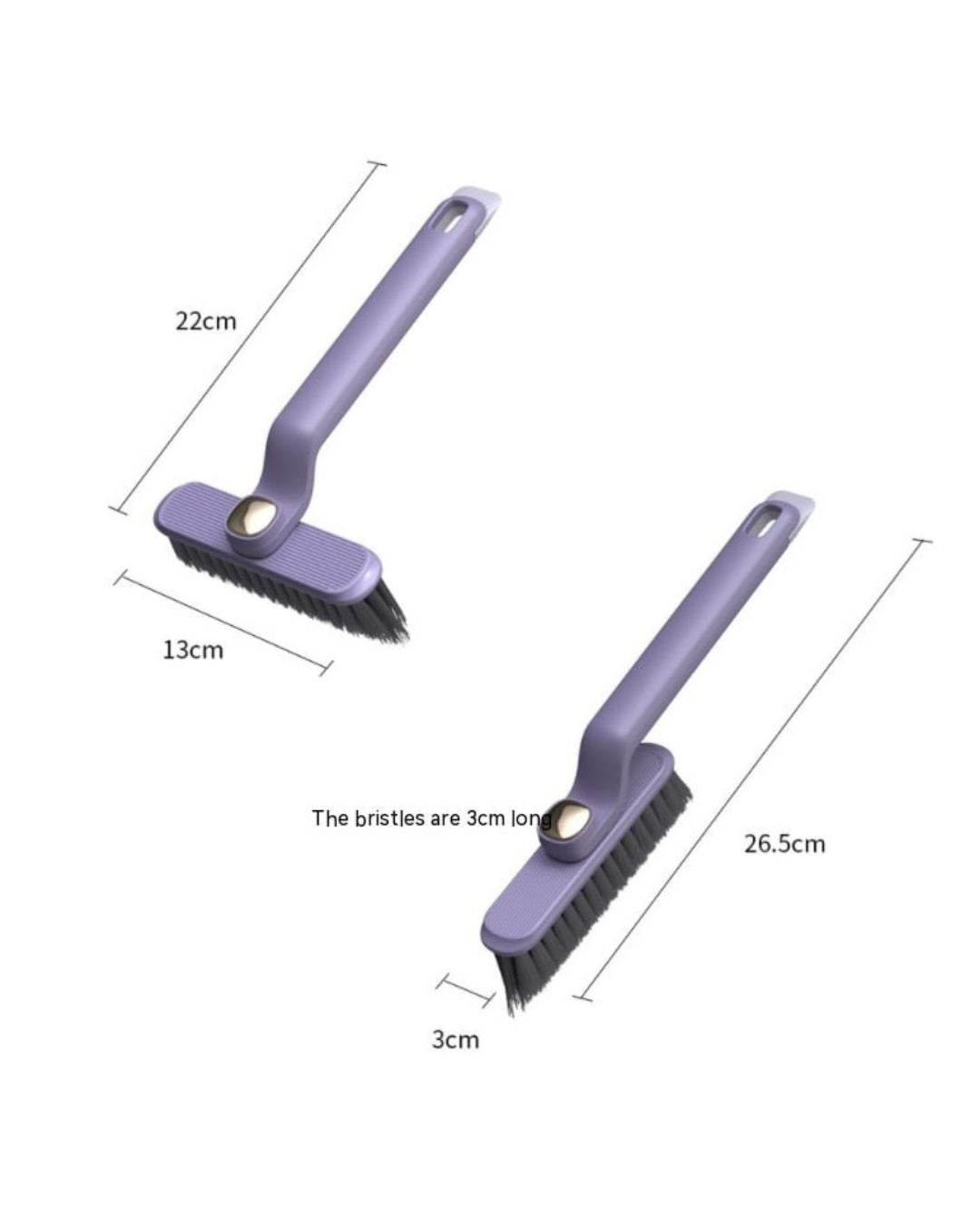 Rotating Gap Cleaning Brush