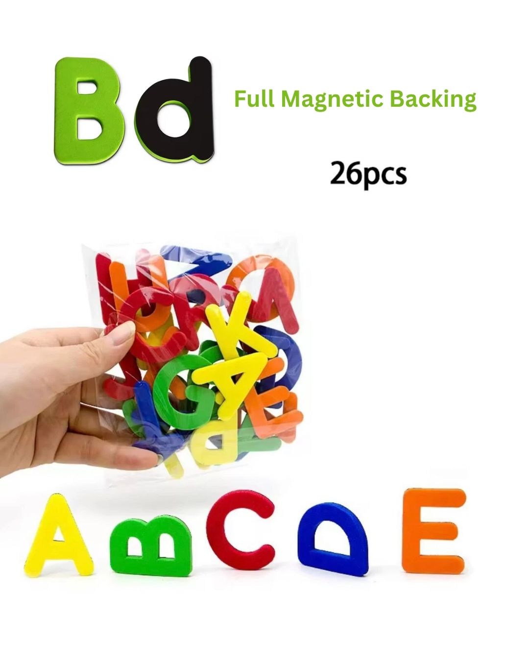Uppercase Magnetic Foam Letters