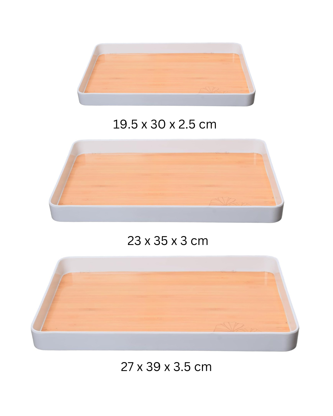 Rectangular Serving Tray Set